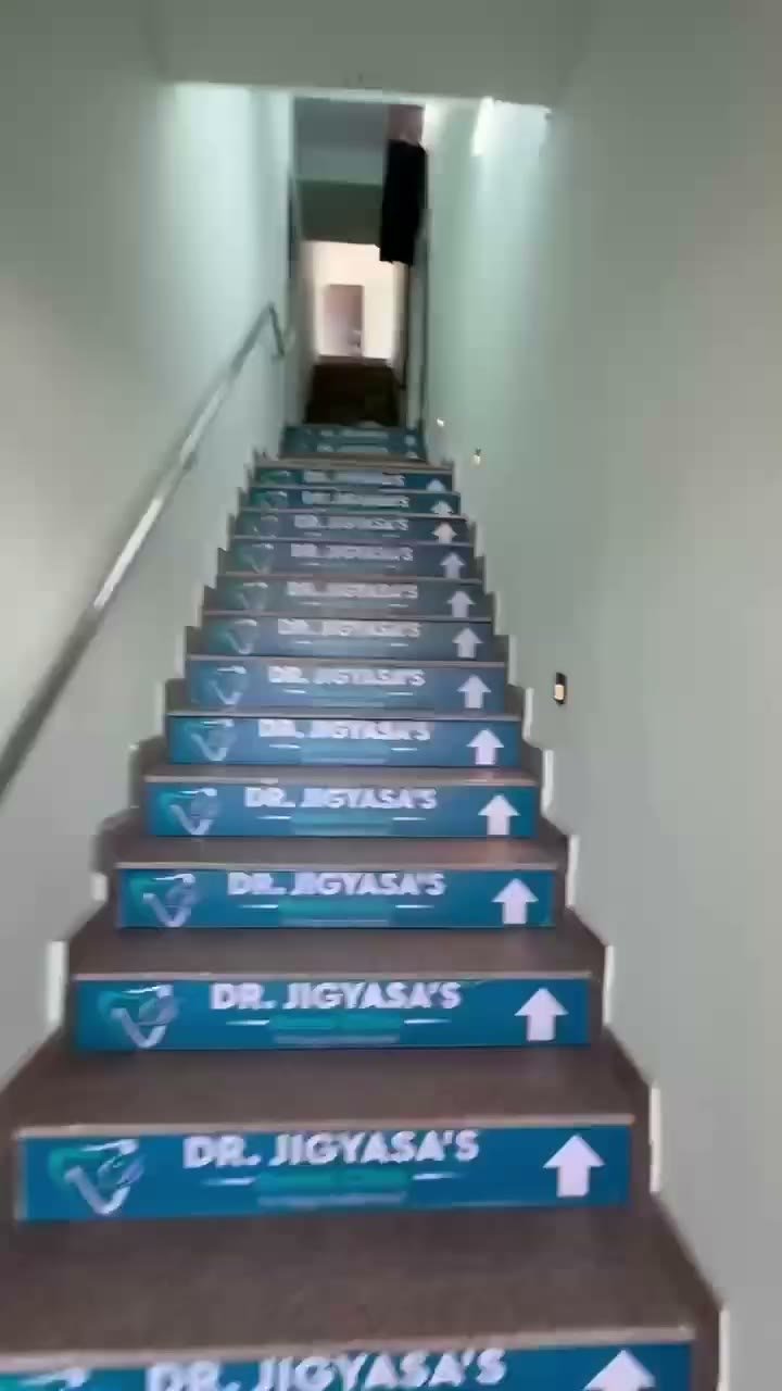 Entrance stairs to the clinic