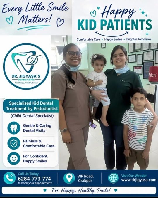 Happy kid patients